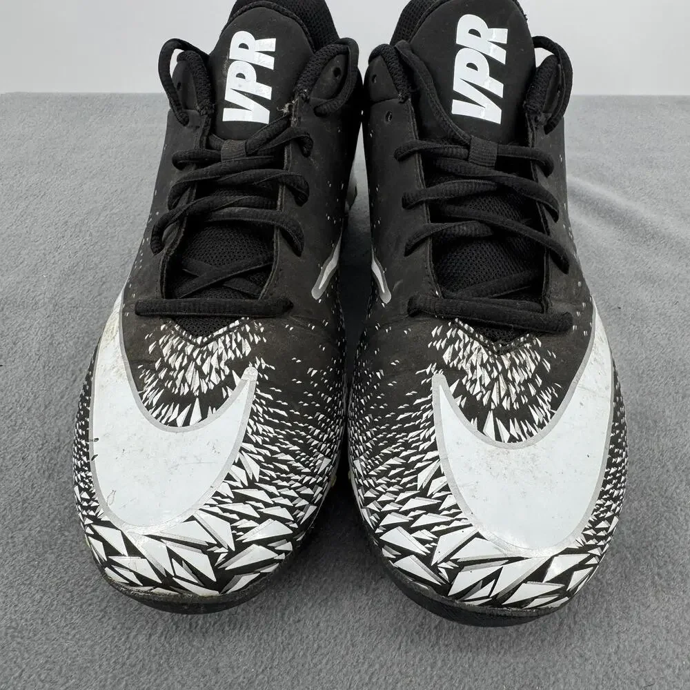 Nike Vapor Shark 2 Fastflex Football Cleats Mens 10 Black White 833391-001